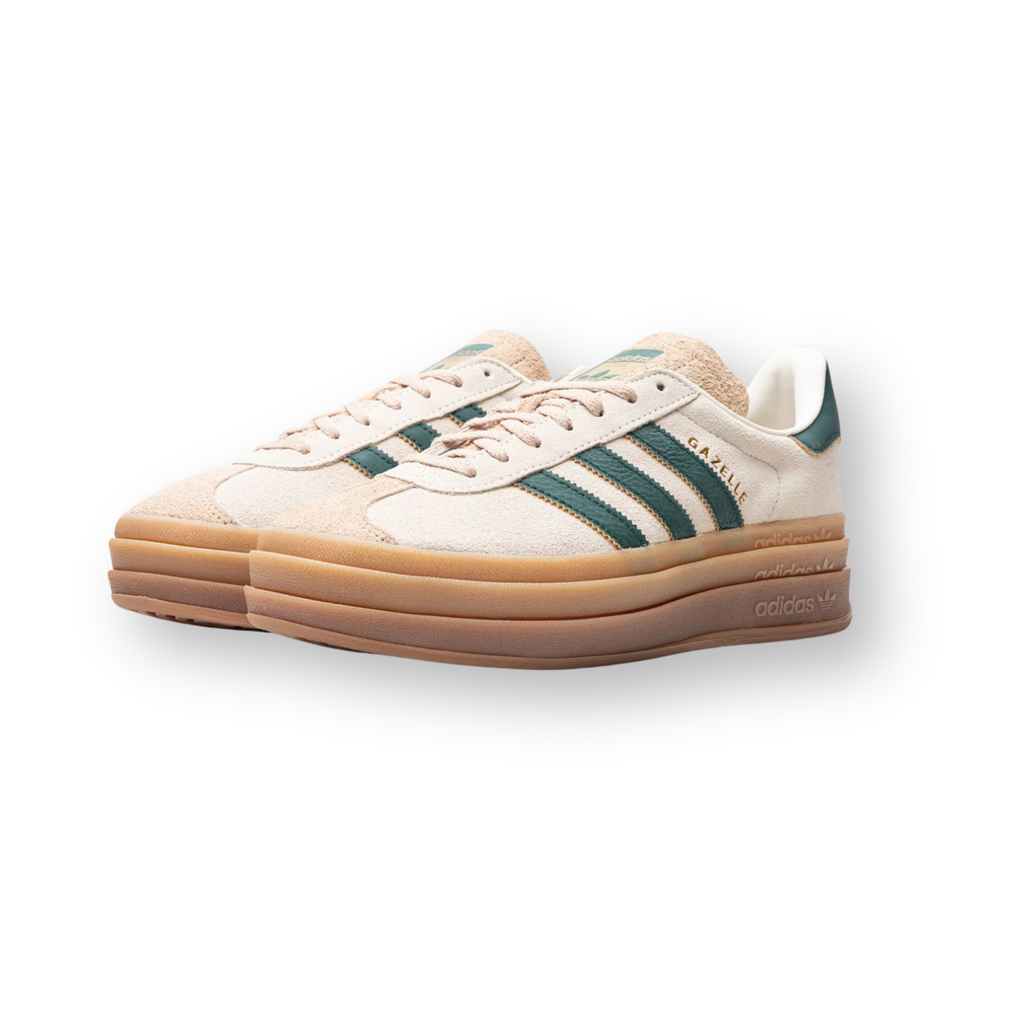 Adidas Gazelle Bold Cream Collegiate Green