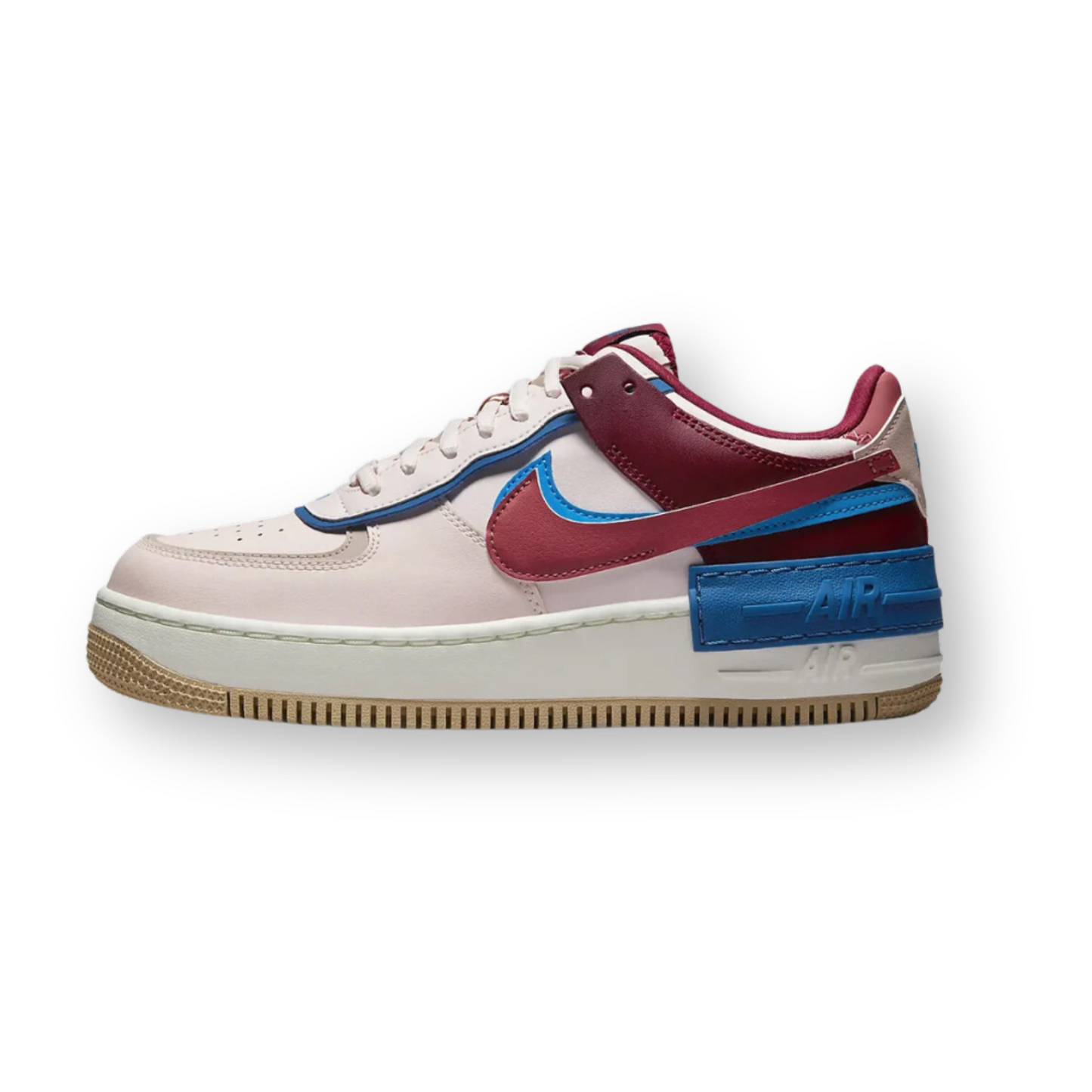 Air Force 1 Low Shadow Light Soft Pink Team Red Blue (W)