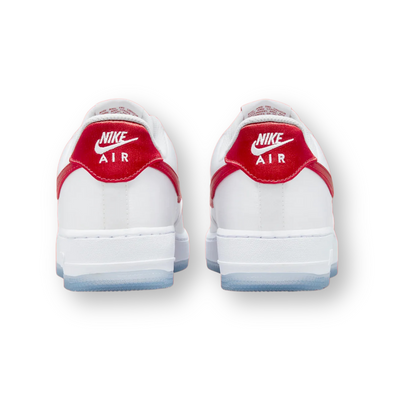 Air Force 1 Low '07 Satin White Varsity Red