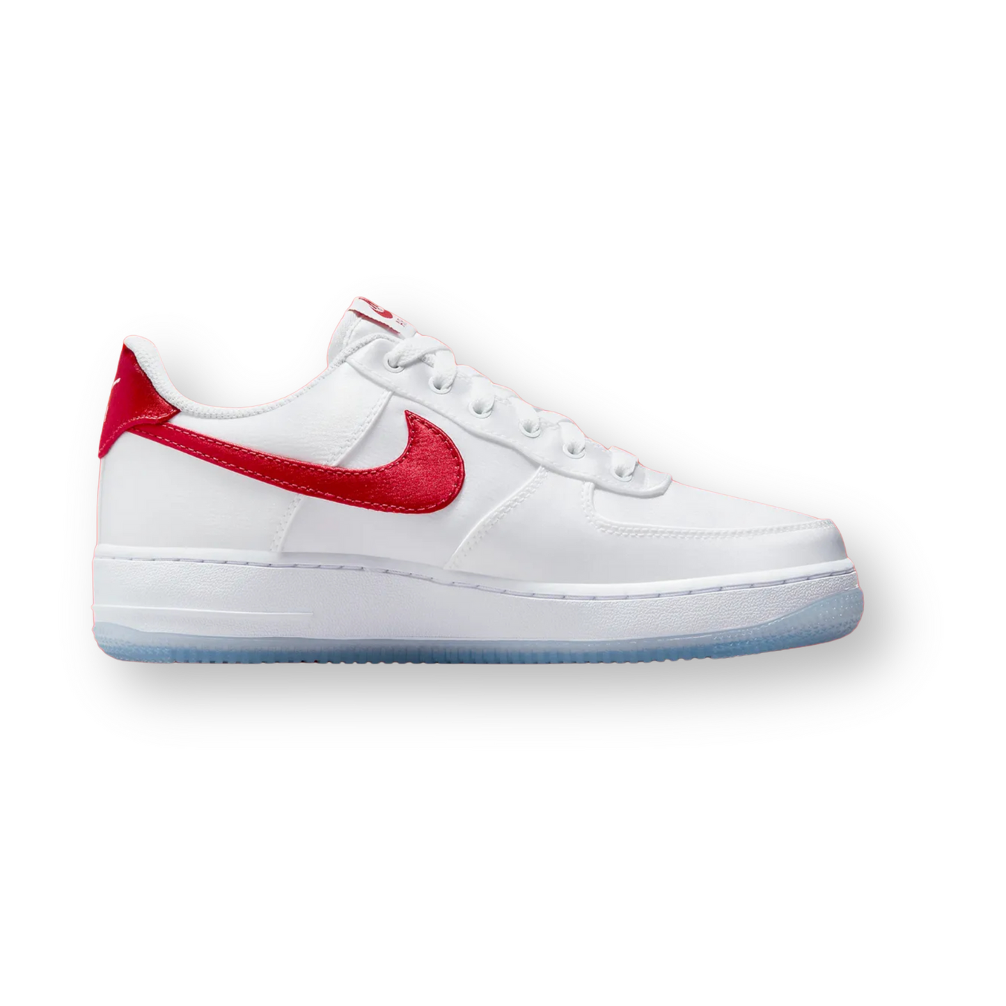 Air Force 1 Low '07 Satin White Varsity Red