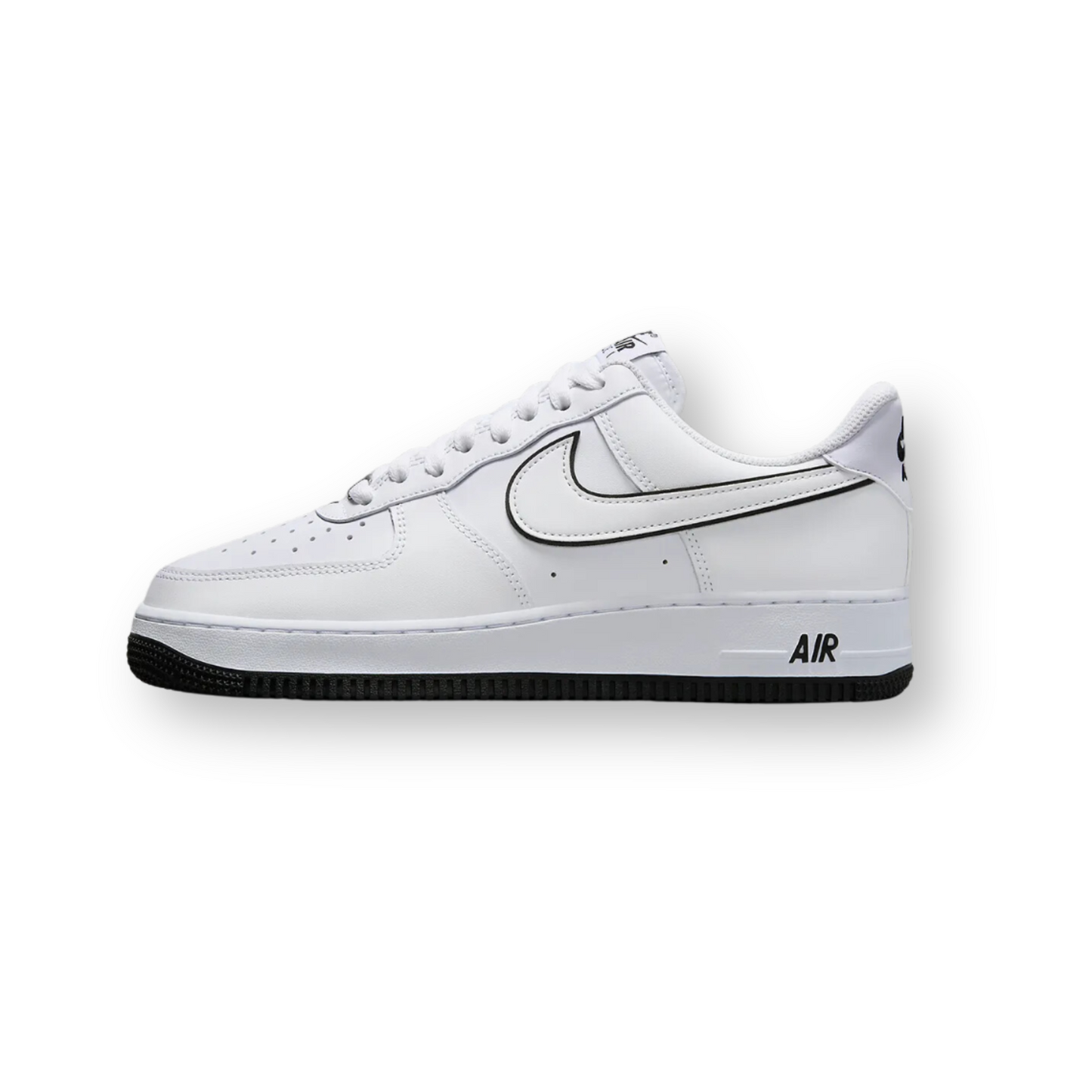 Air Force 1 '07 Low White Black Outline Swoosh