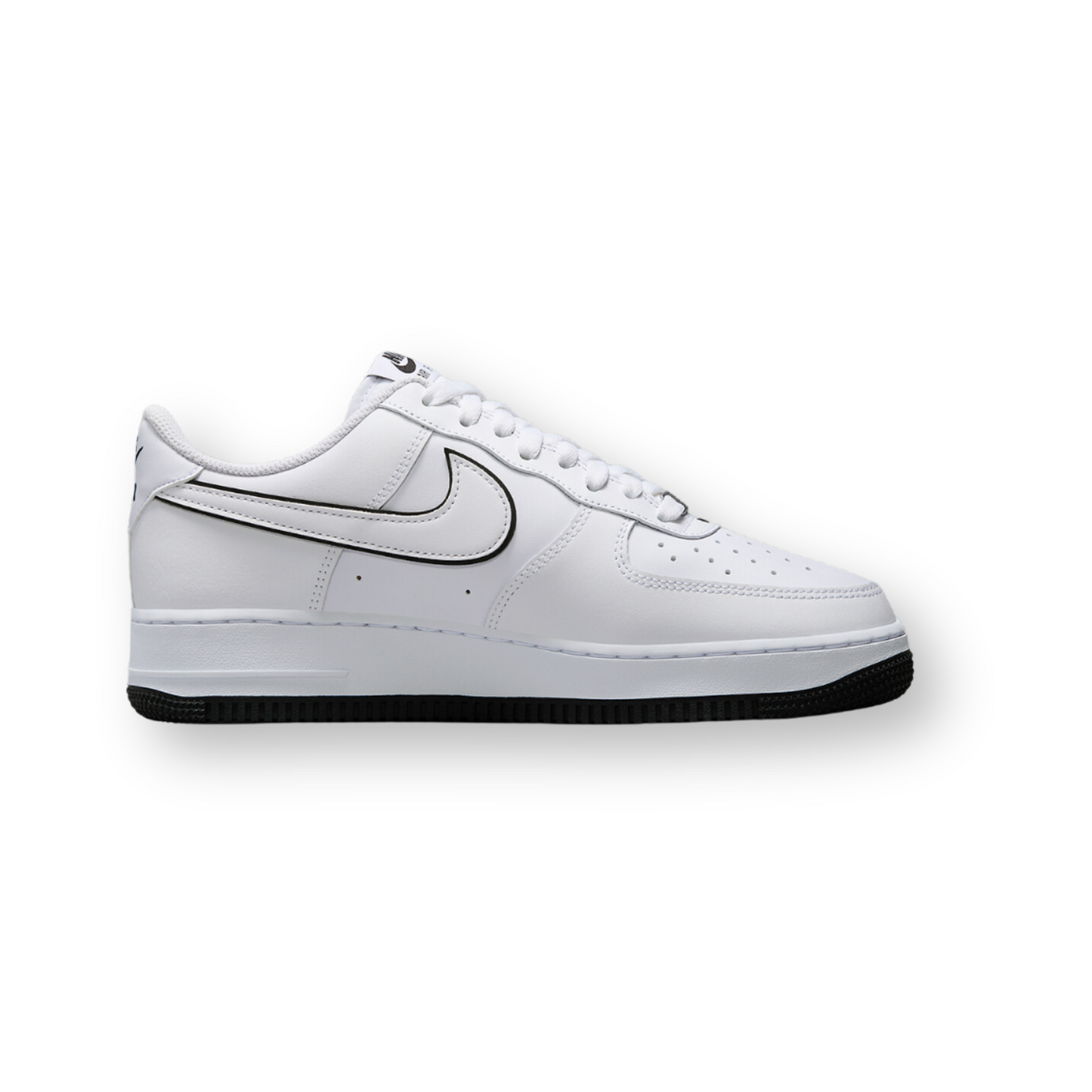 Air Force 1 '07 Low White Black Outline Swoosh