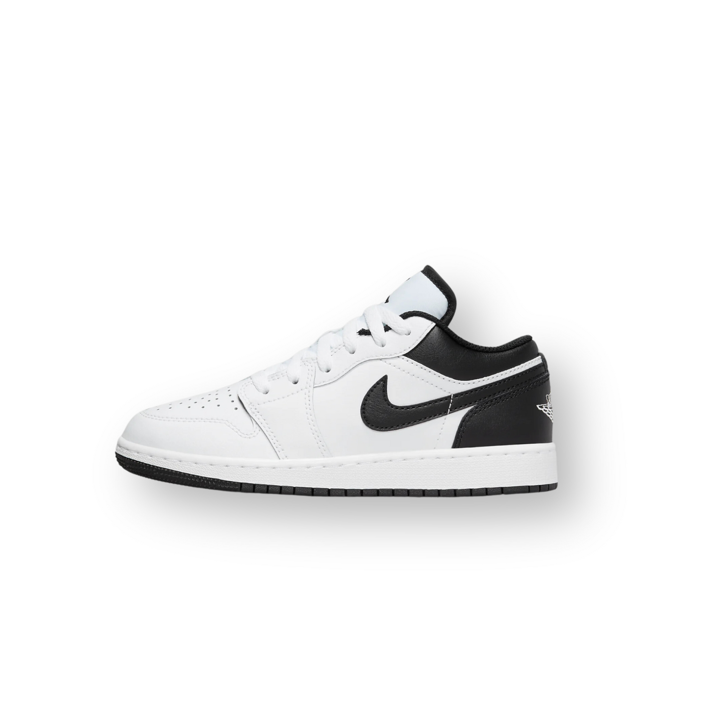 Air Jordan 1 Low White Black GS