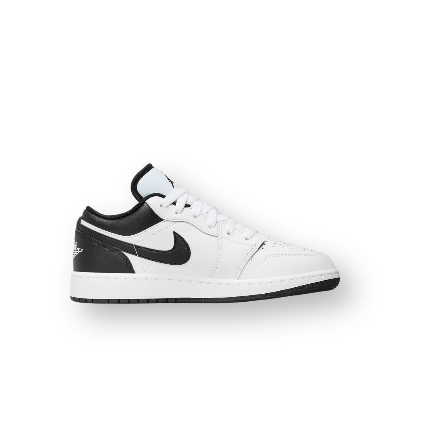 Air Jordan 1 Low White Black GS