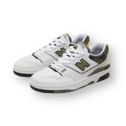 New Balance 550 White Dark Olivine