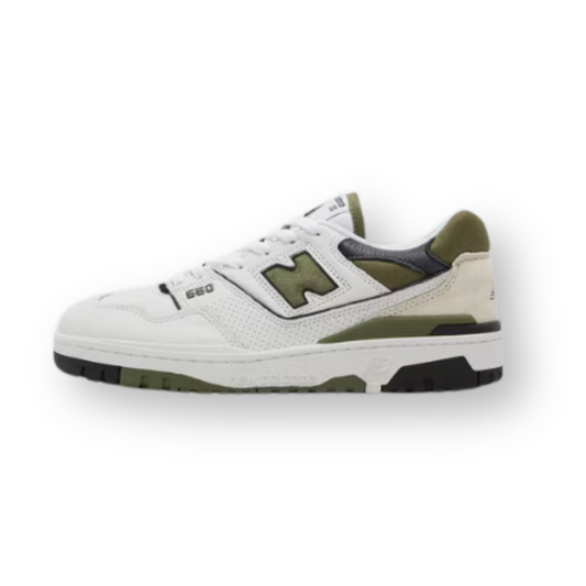 New Balance 550 White Dark Olivine