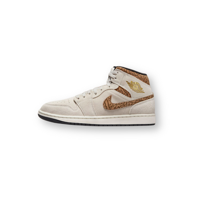 Air Jordan 1 Mid SE Brown Elephant (GS)