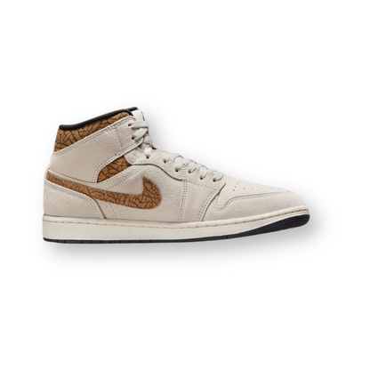 Air Jordan 1 Mid SE Brown Elephant (GS)